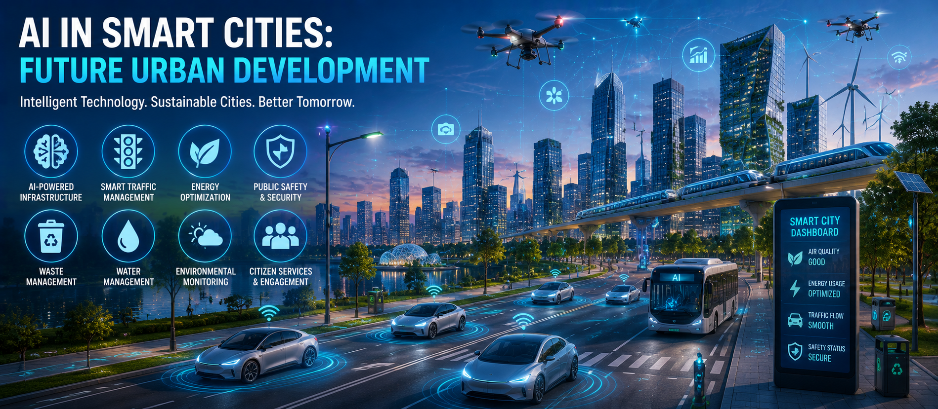 AI in Smart Cities: Future Urban Development