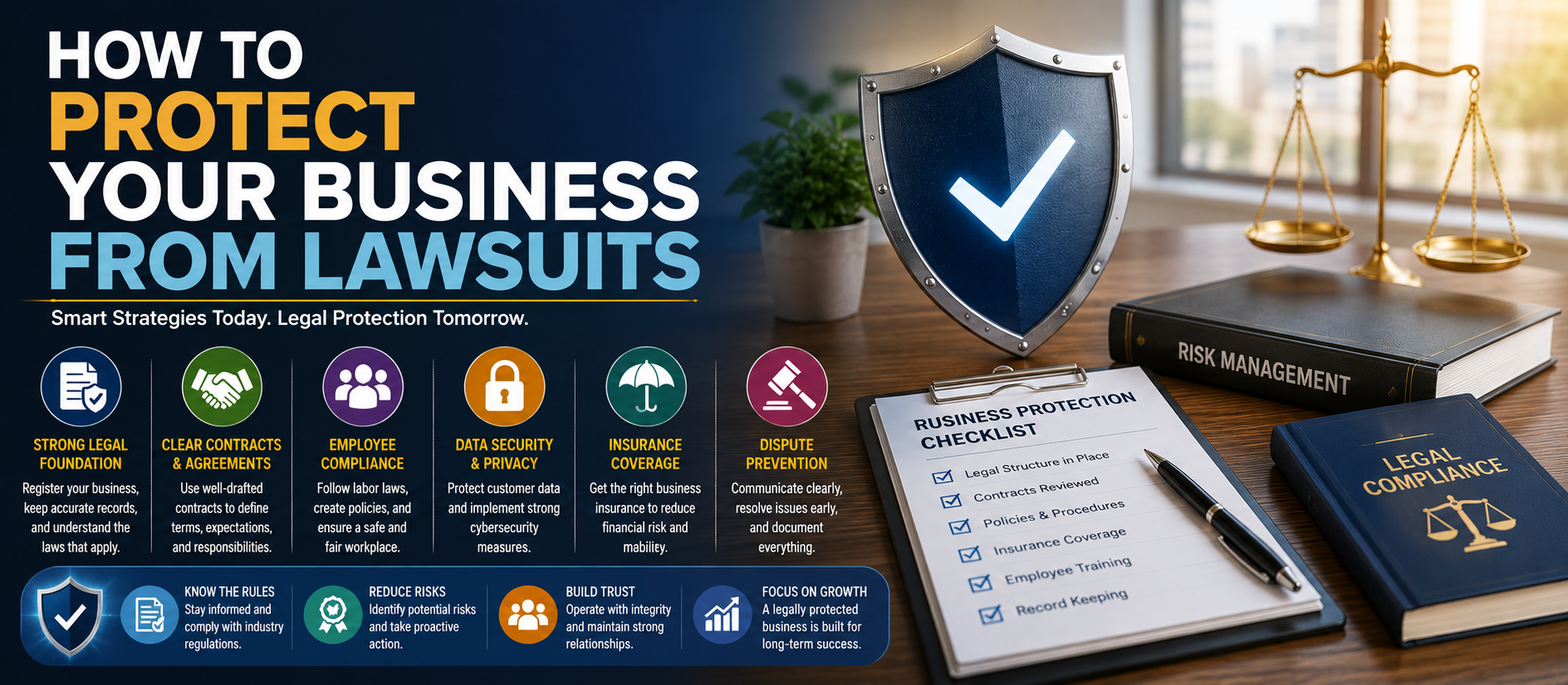 How to Protect Your Business from Lawsuits: A Complete Risk Management Guide (2026)