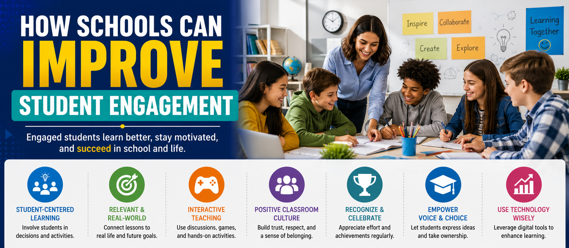 How Schools Can Improve Student Engagement