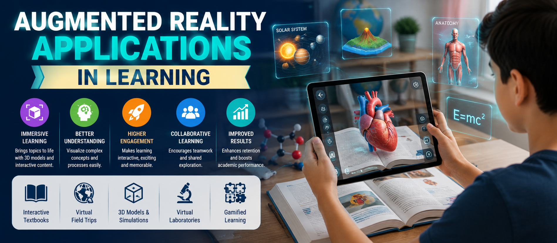 Augmented Reality Applications in Learning