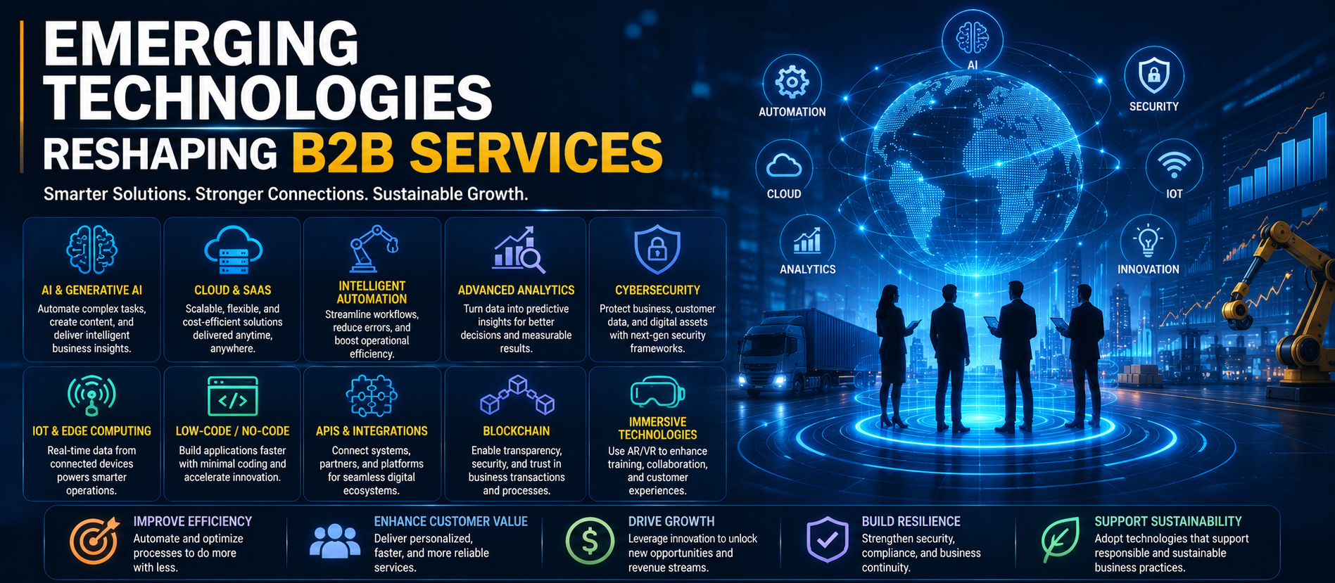 Emerging Technologies Reshaping B2B Services: Complete Guide for 2026