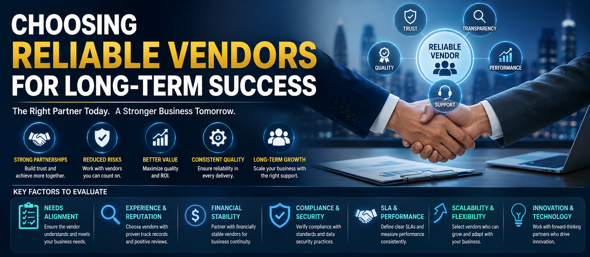 Choosing Reliable Vendors for Long-Term Success: Complete Guide for 2026