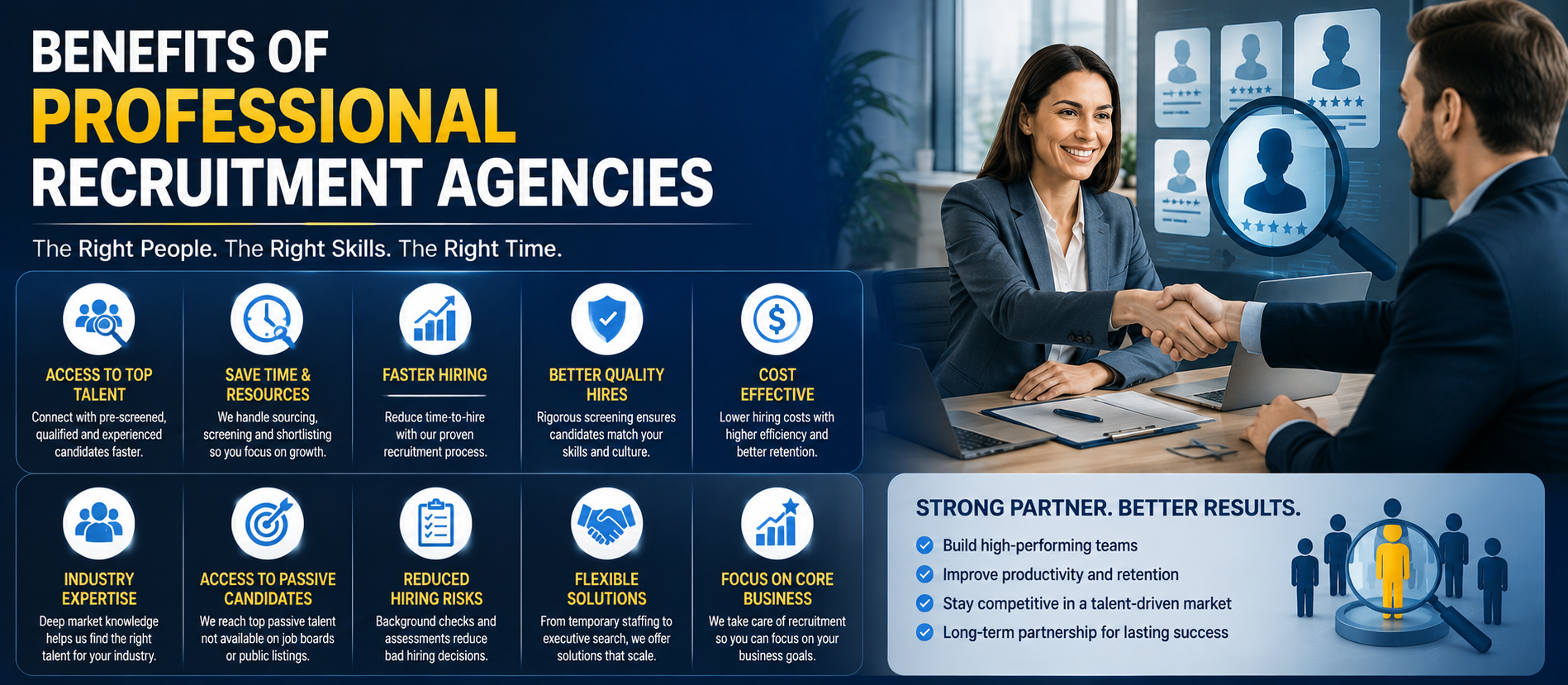 Benefits of Professional Recruitment Agencies: Complete Guide for 2026