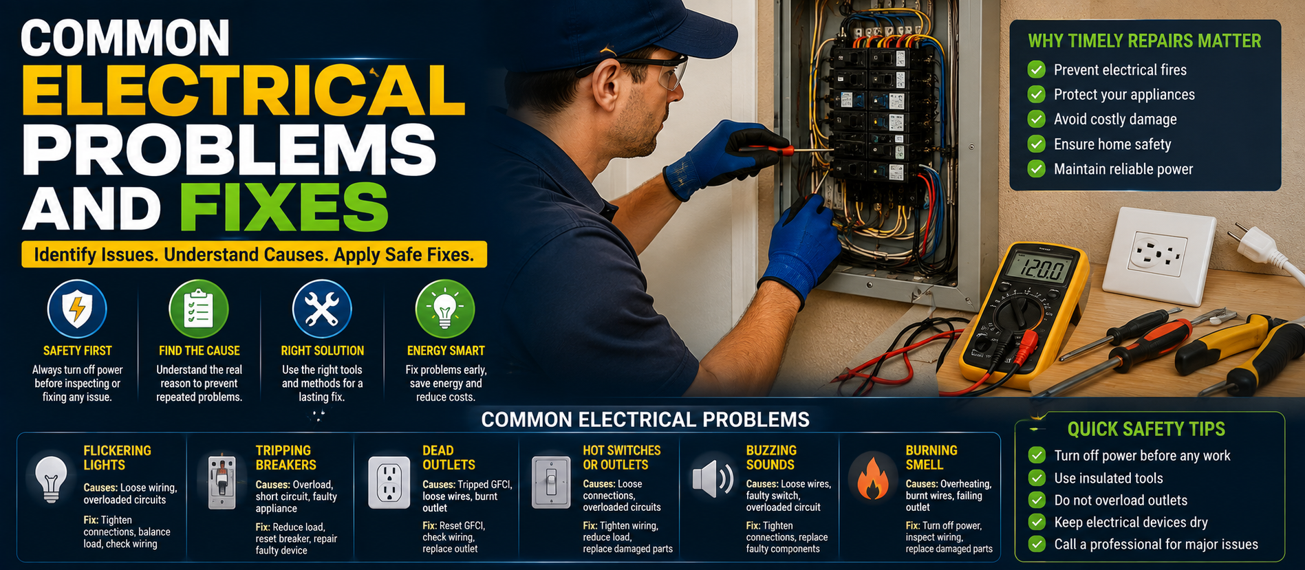 Common Electrical Problems and Fixes: Complete Guide for 2026