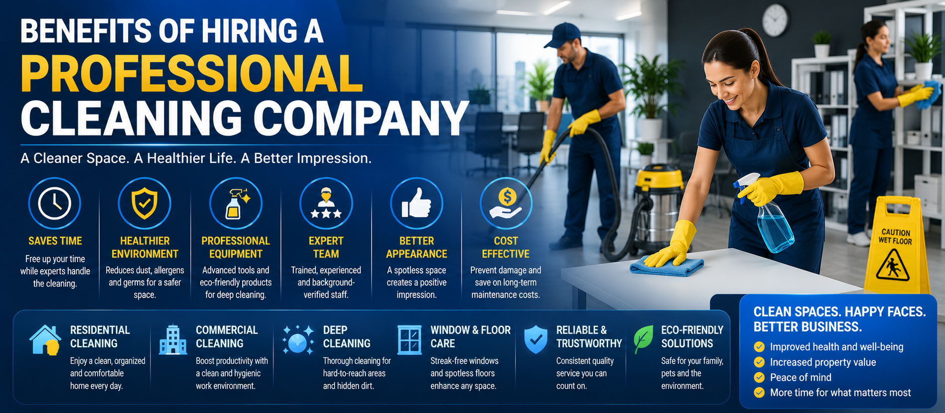 Benefits of Hiring a Professional Cleaning Company: Complete Guide for 2026