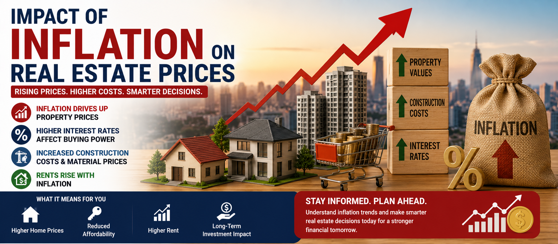 Impact of Inflation on Real Estate Prices: A Complete Guide for 2026