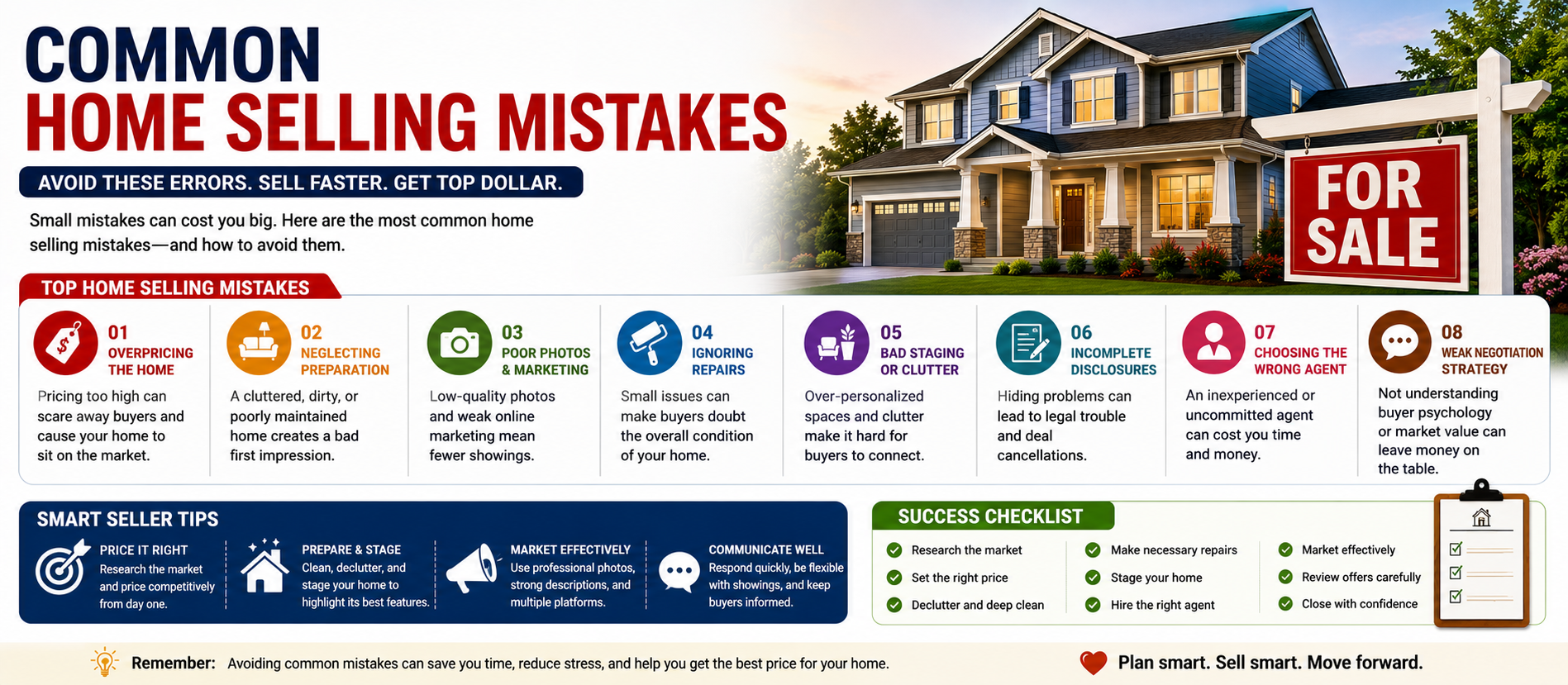 Common Home Selling Mistakes: Complete Guide for 2026