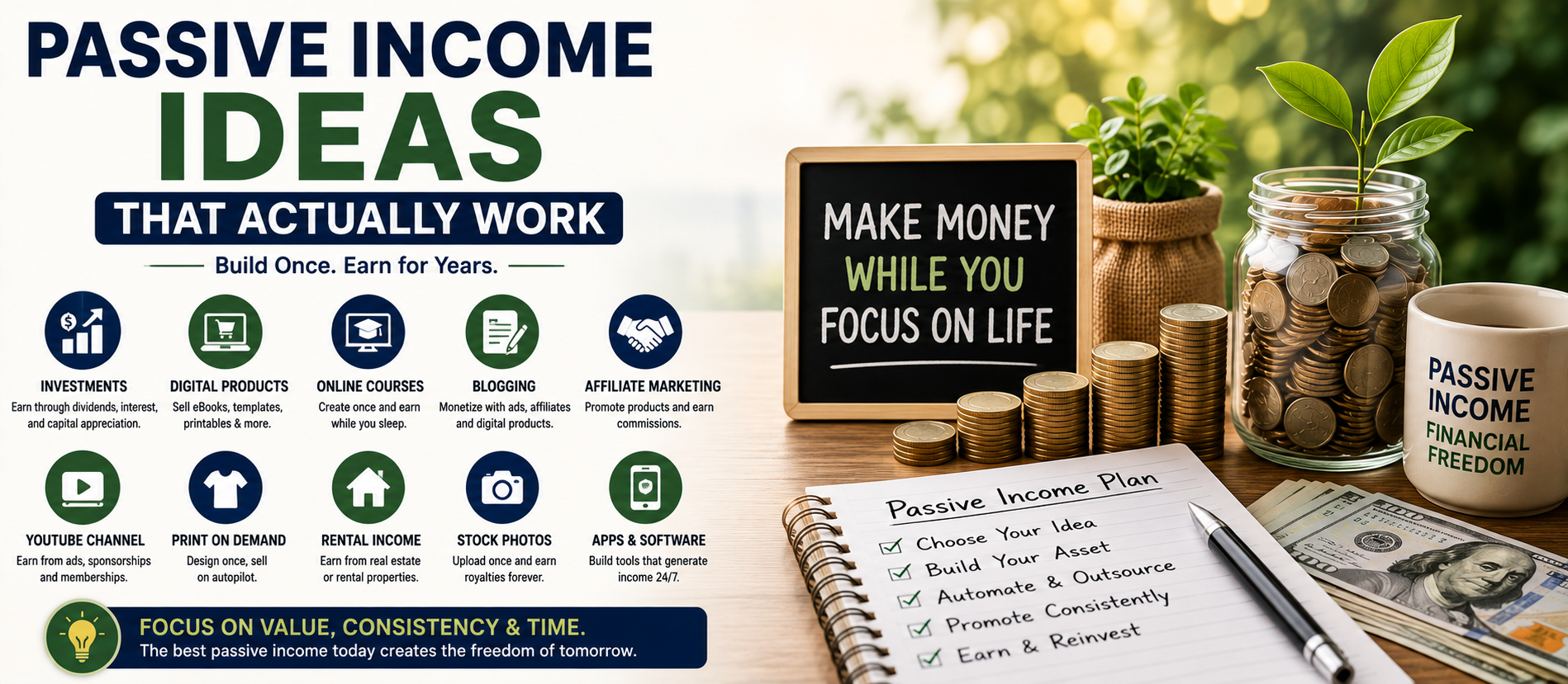 Passive Income Ideas That Actually Work: A Practical Guide to Building Additional Income
