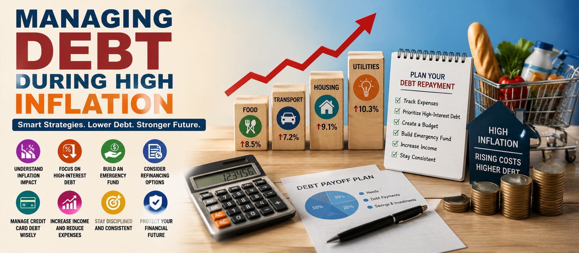 Managing Debt During High Inflation: A Practical Guide to Protecting Your Finances