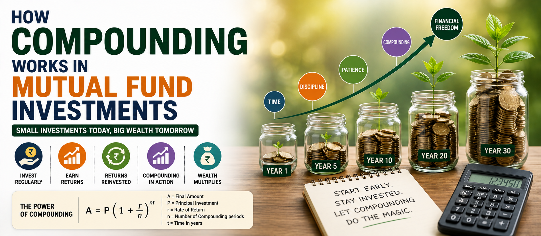 How Compounding Works in Mutual Fund Investments: A Practical Guide