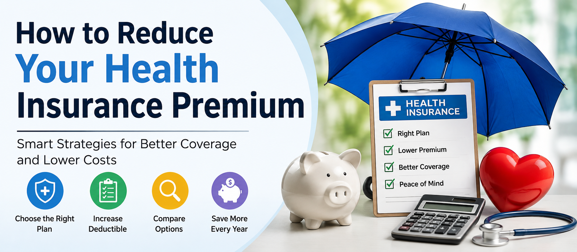 How to Reduce Your Health Insurance Premium