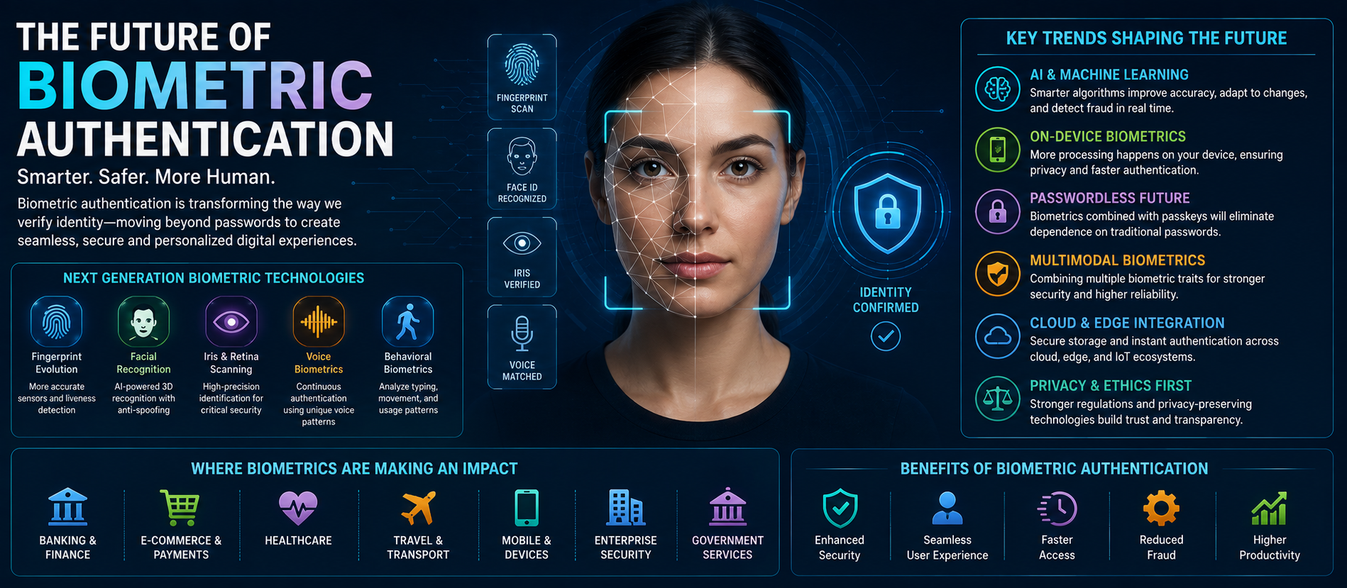 The Future of Biometric Authentication: Trends, Benefits, Risks and What Comes Next