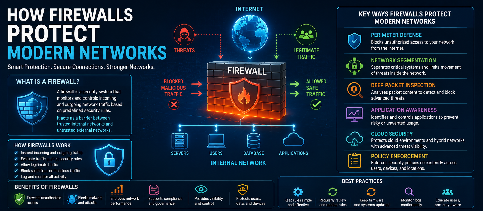 How Firewalls Protect Modern Networks: A Complete Cyber Security Guide