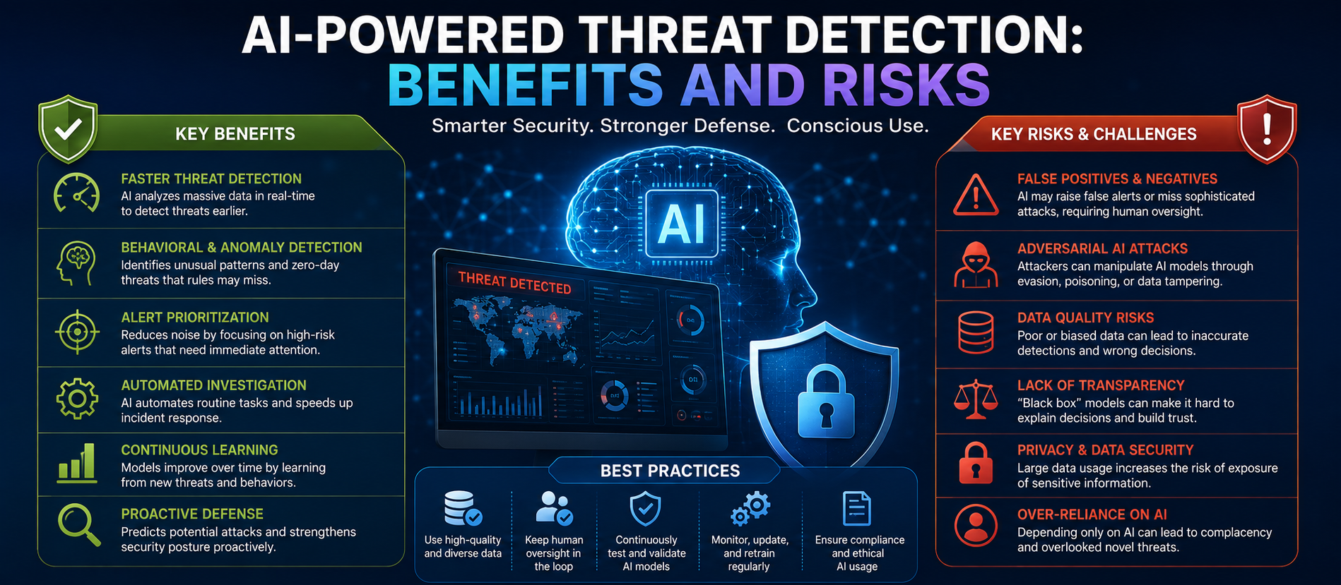 AI-Powered Threat Detection: Benefits and Risks for Modern Cyber Security