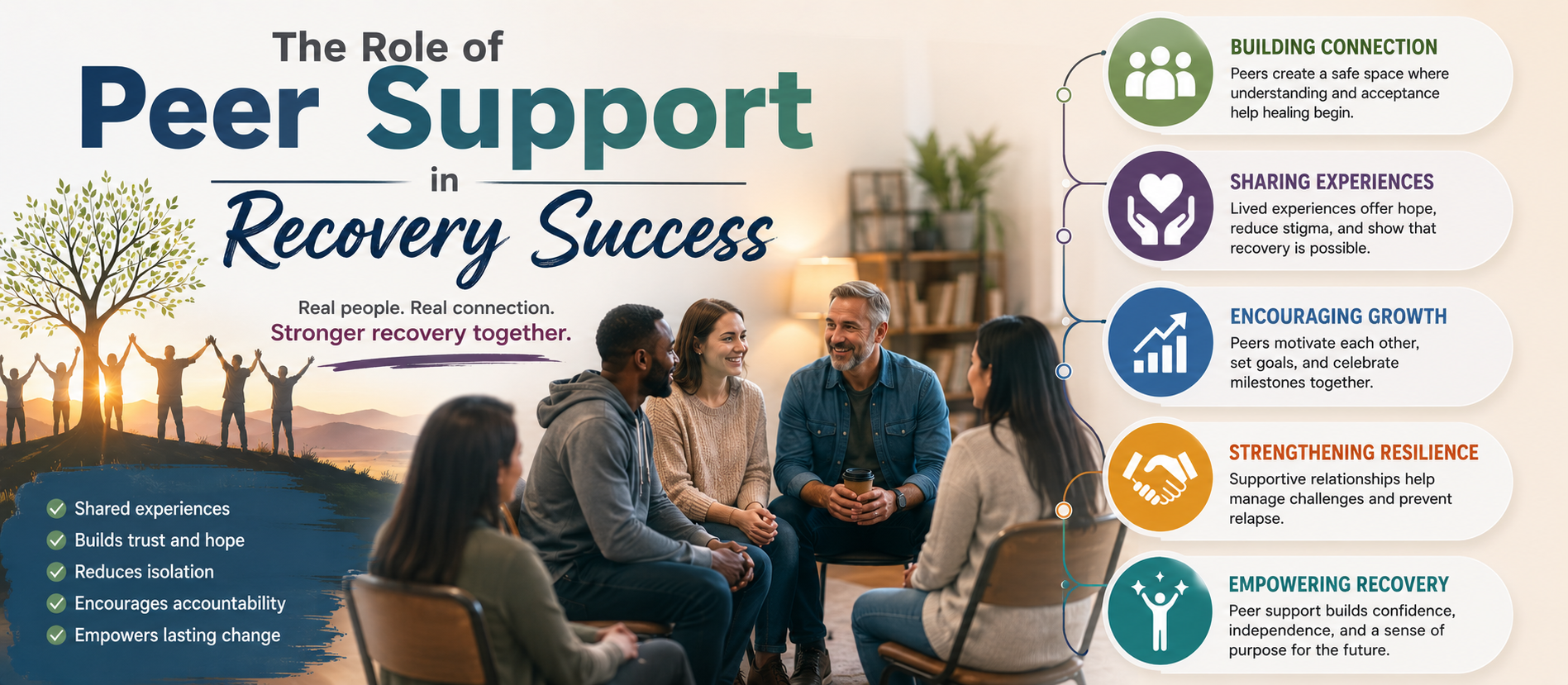The Role of Peer Support in Recovery Success