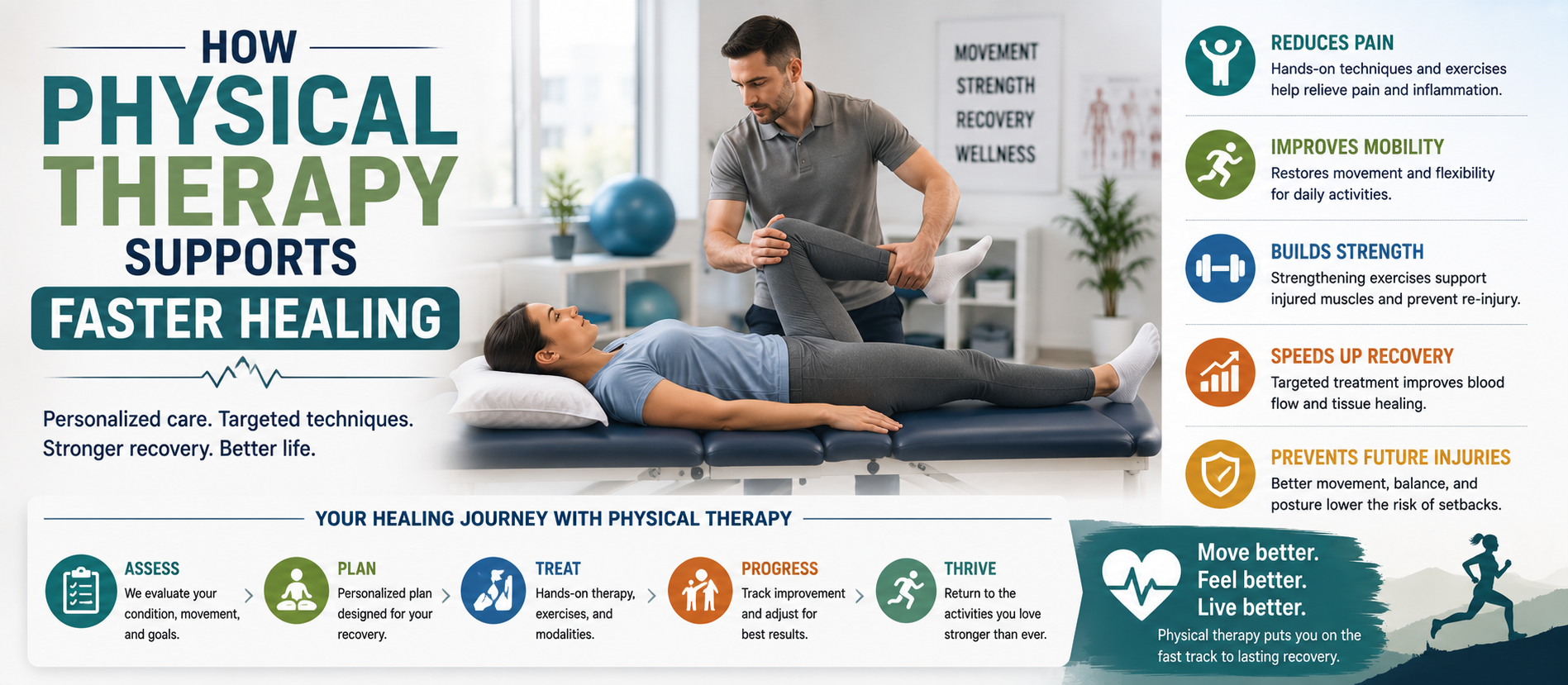 How Physical Therapy Supports Faster Healing