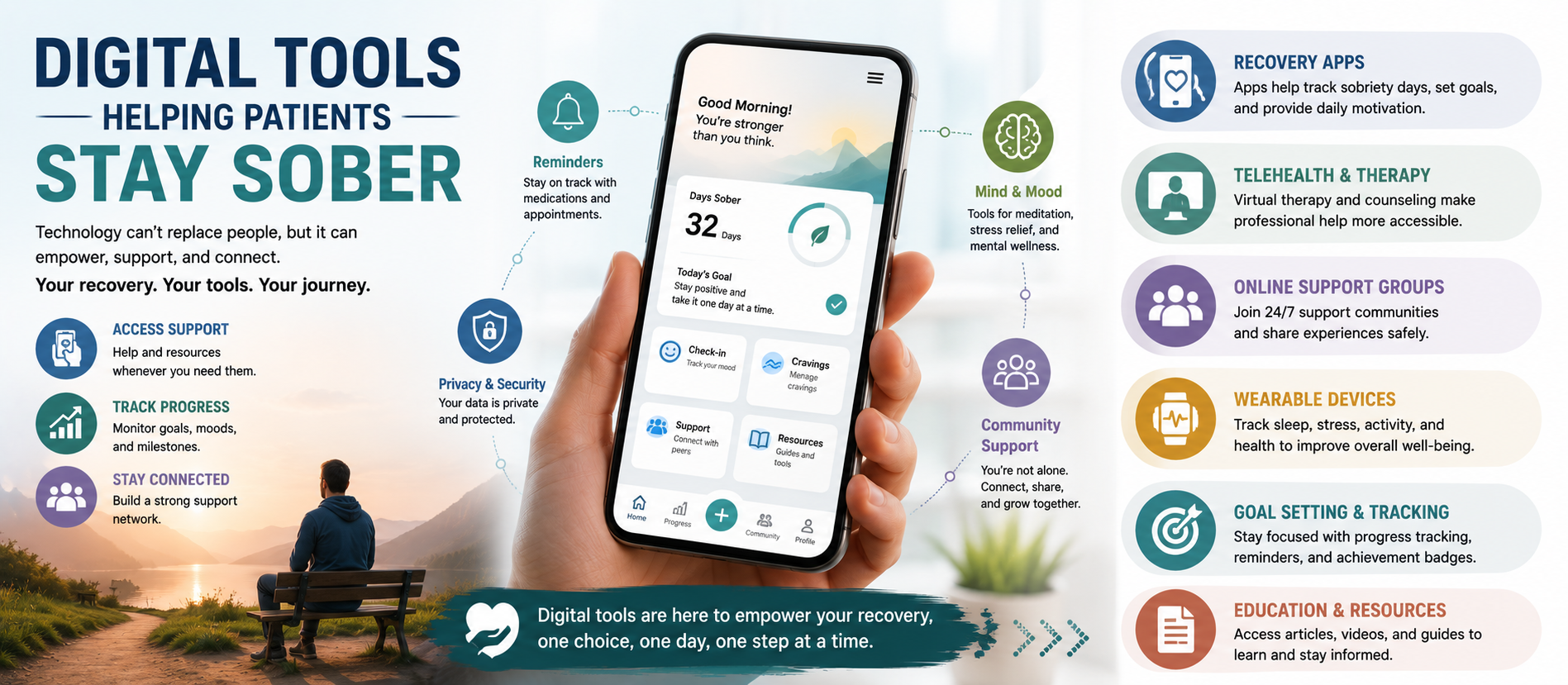 Digital Tools Helping Patients Stay Sober