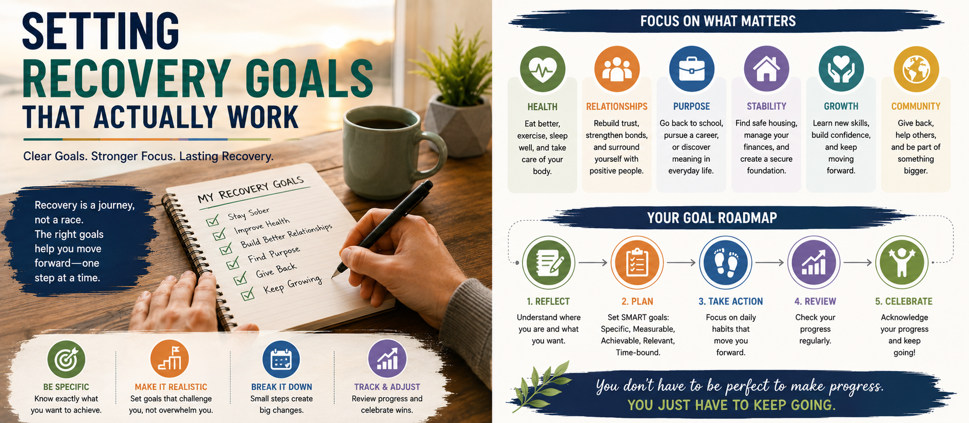Setting Recovery Goals That Actually Work