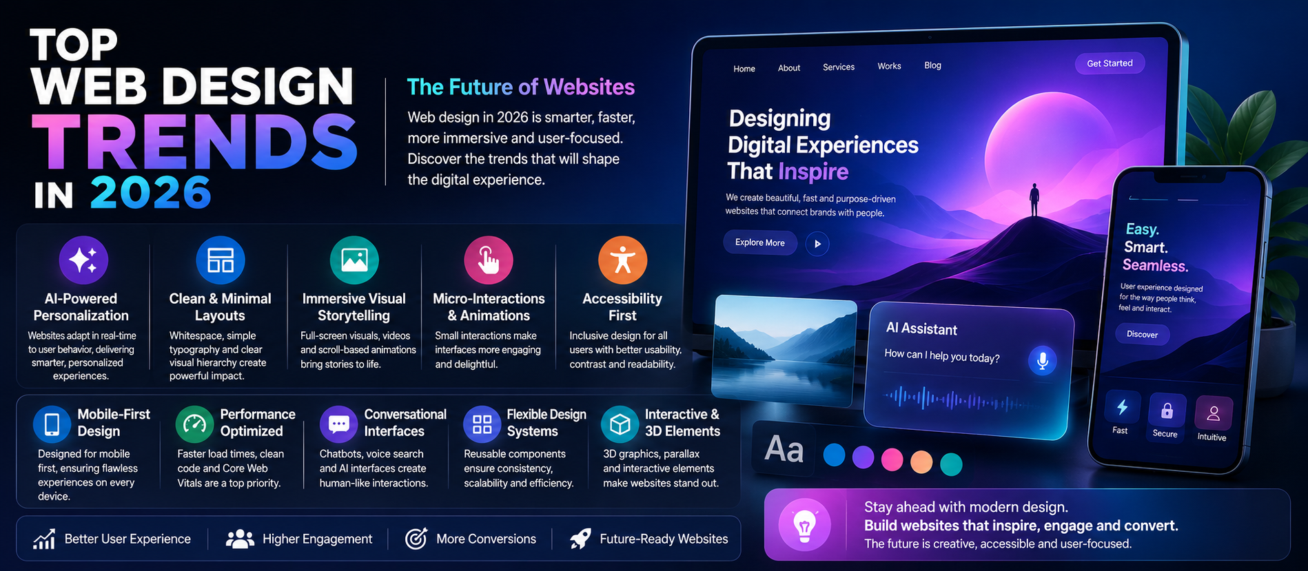 Top Web Design Trends in 2026: The Complete Guide to Modern Website Design