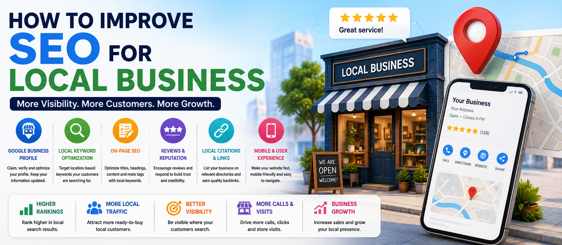 How to Improve SEO for Local Business: A Complete Local SEO Guide for 2026