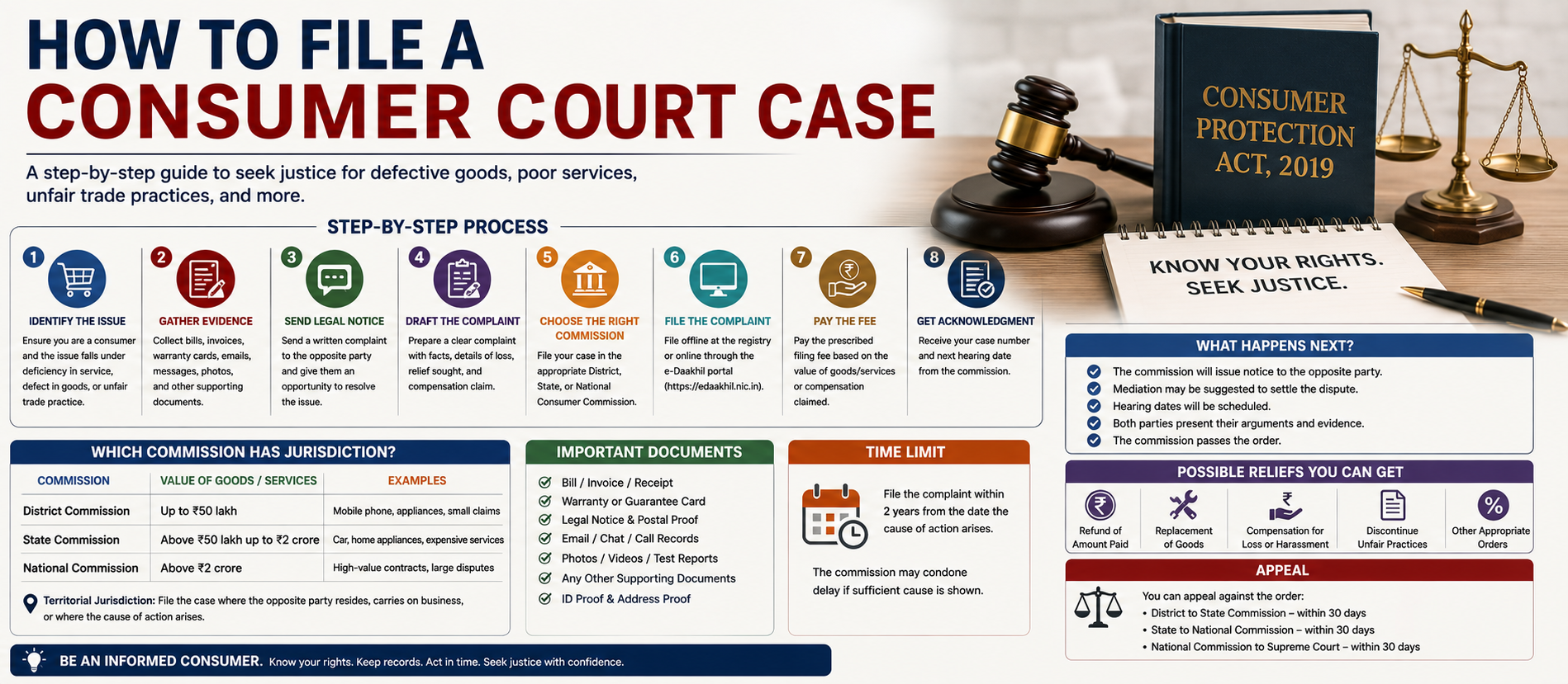 How to File a Consumer Court Case: A Complete Step-by-Step Guide in India