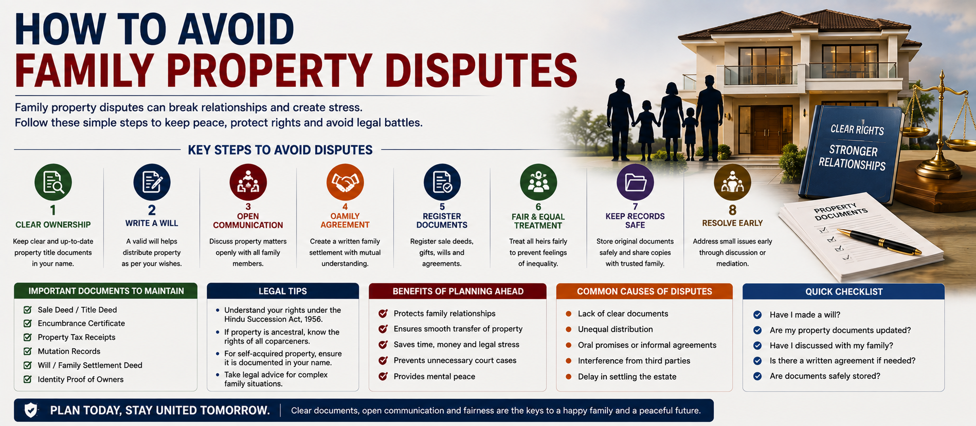 How to Avoid Family Property Disputes: A Complete Guide to Protecting Family Assets and Relationships