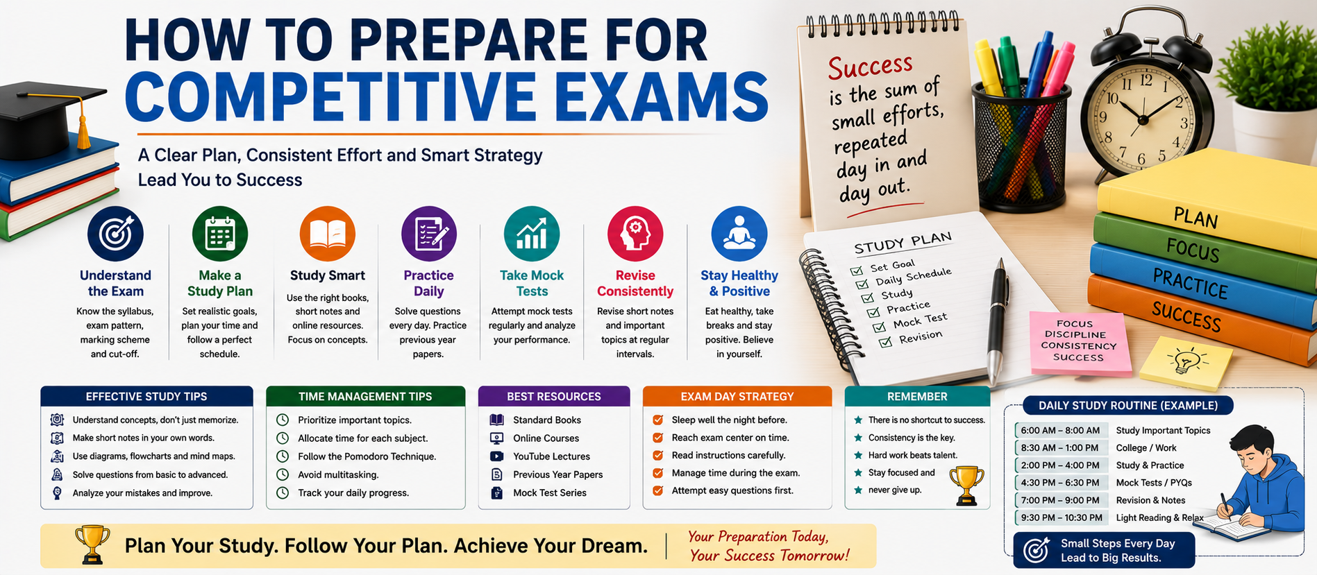 How to Prepare for Competitive Exams: A Complete Study Guide