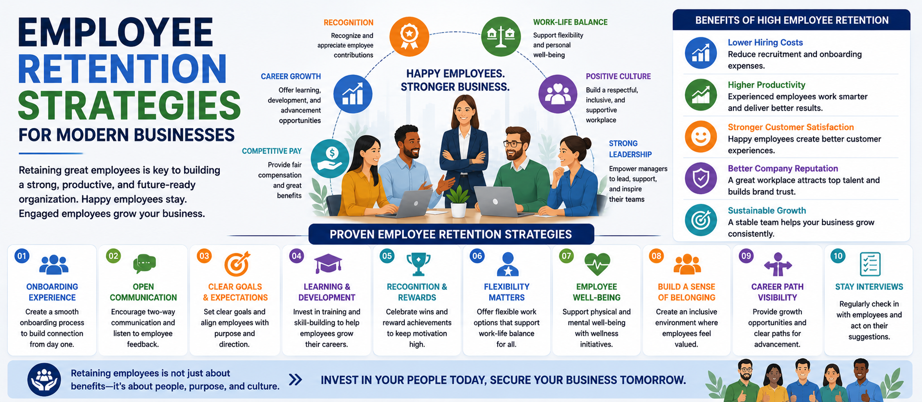 Employee Retention Strategies for Modern Businesses