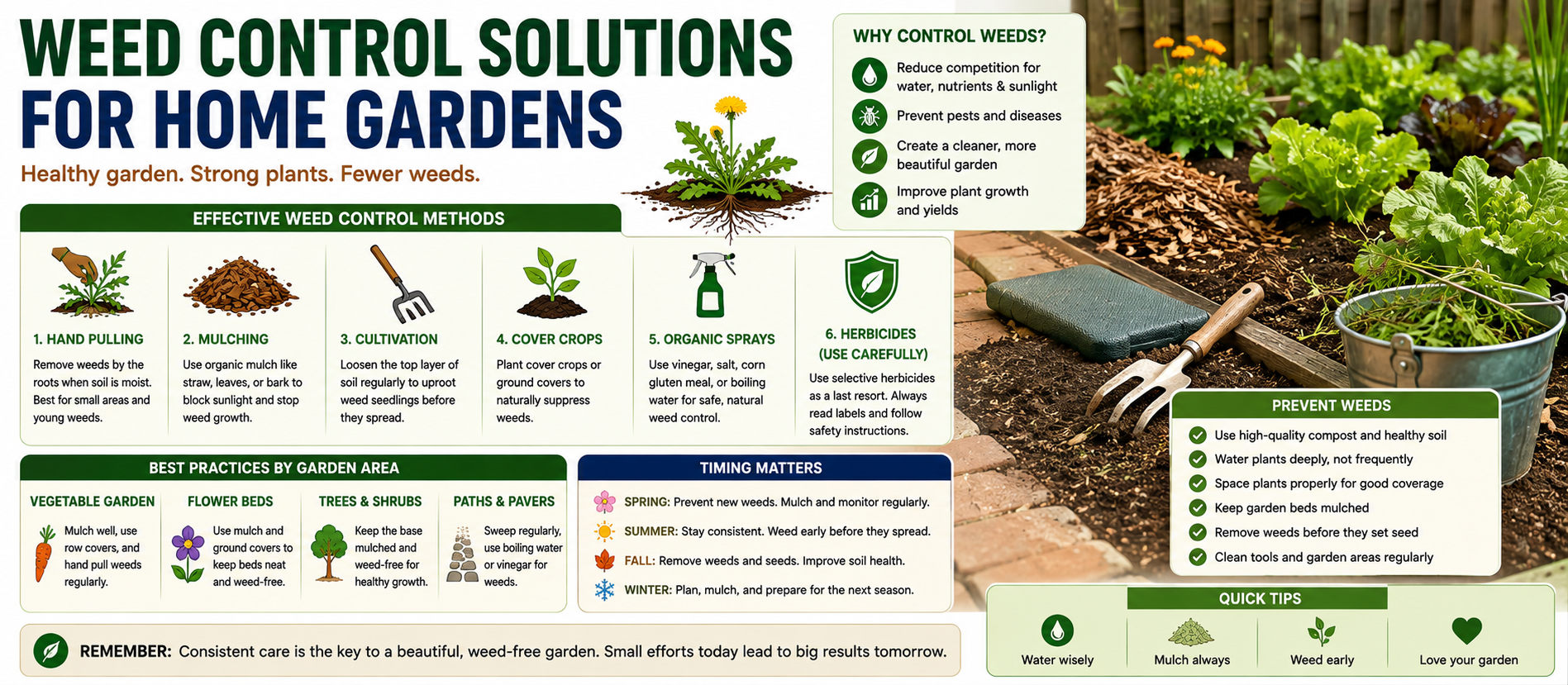 Weed Control Solutions for Home Gardens