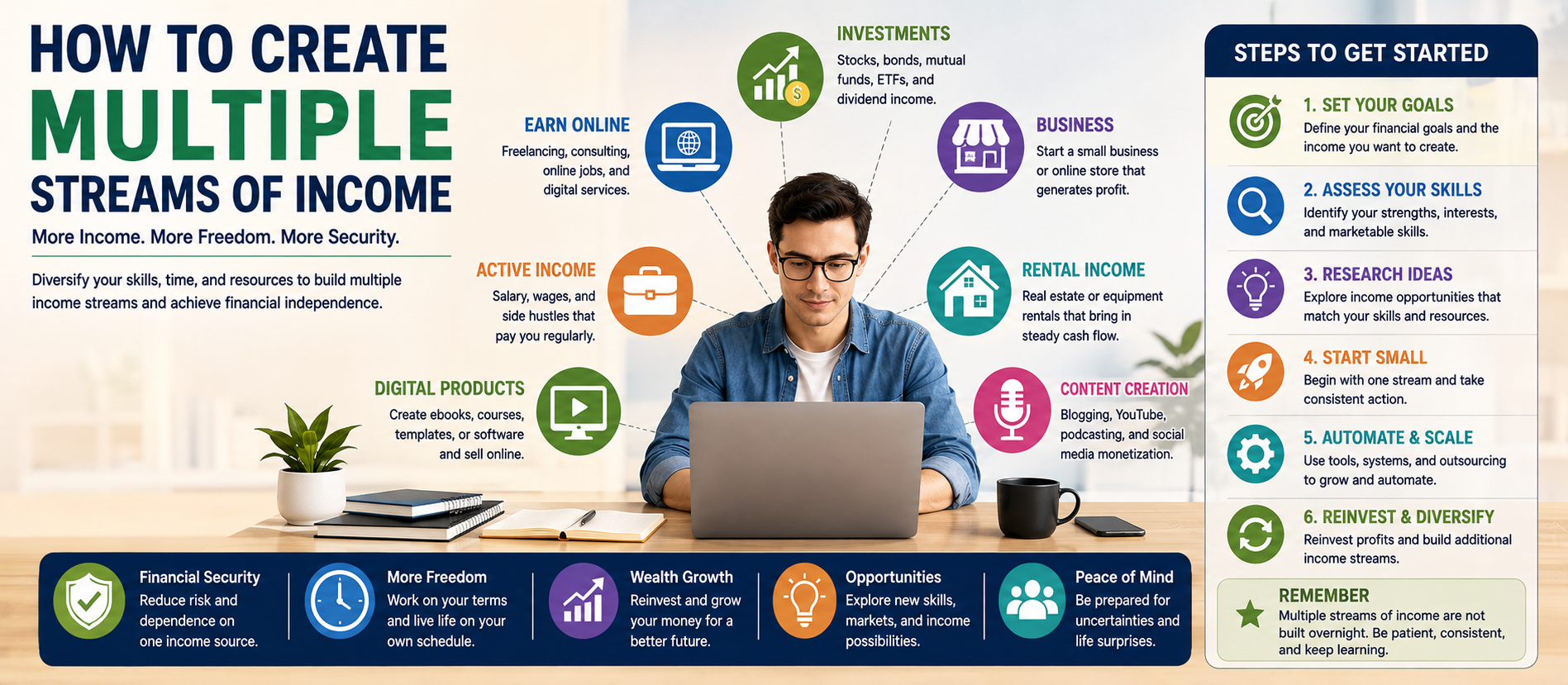 How to Create Multiple Streams of Income