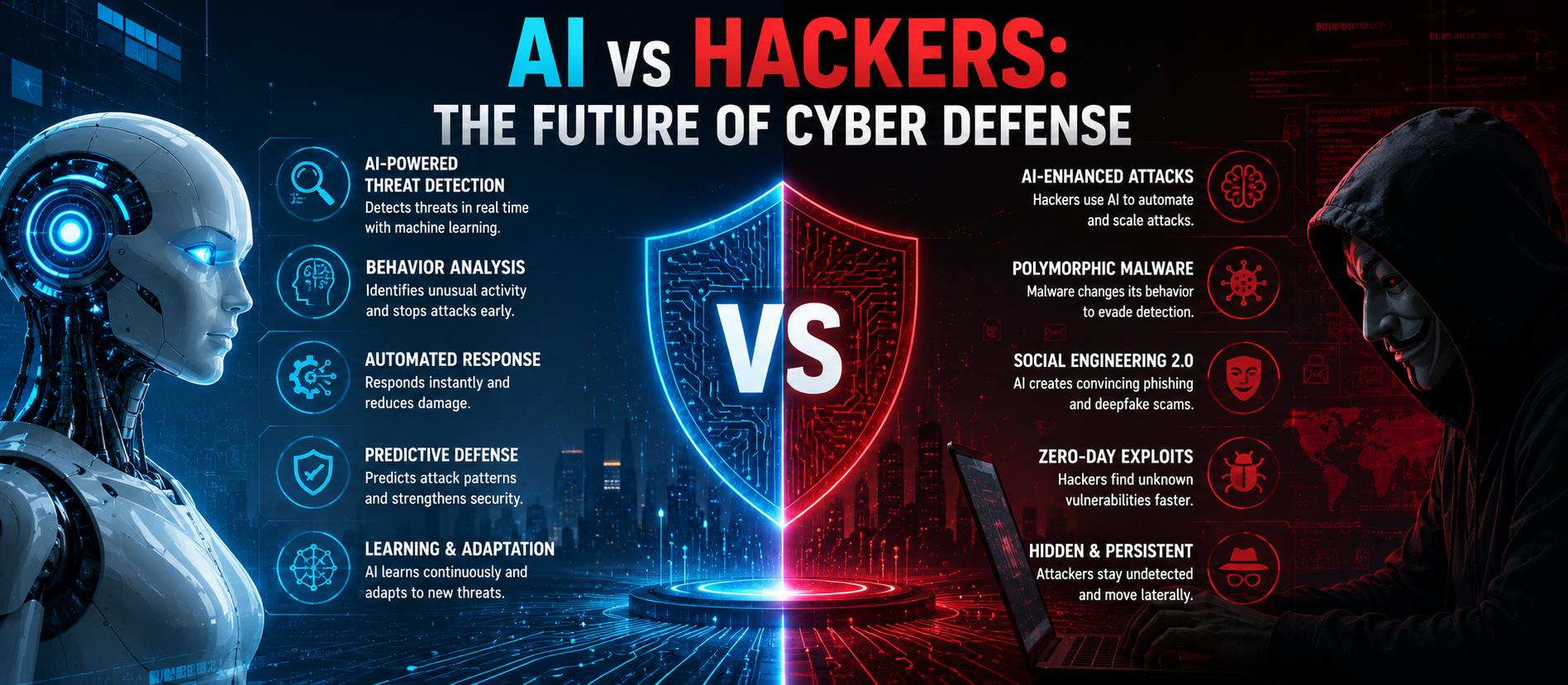 AI vs Hackers: The Future of Cyber Defense