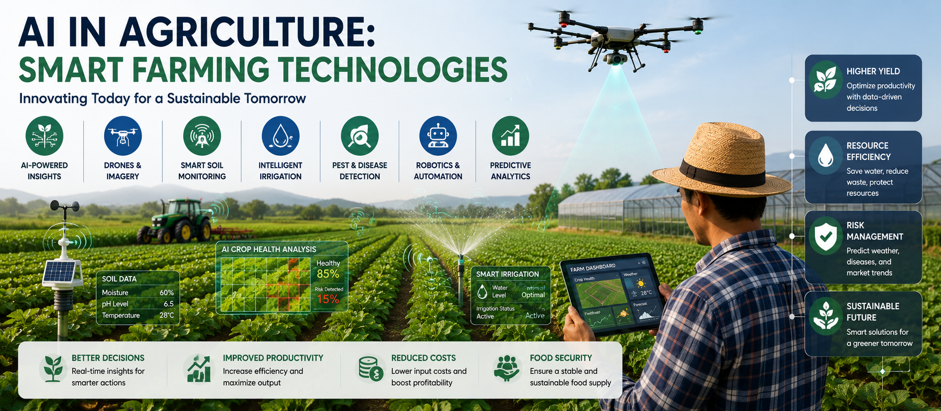 AI in Agriculture: Smart Farming Technologies