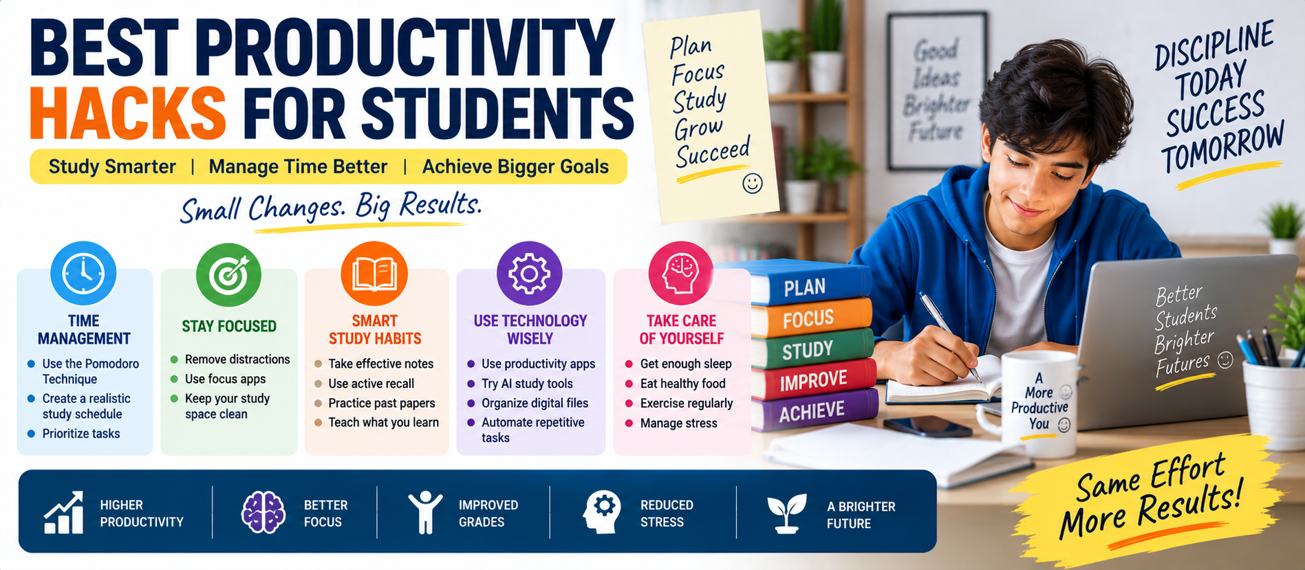 Best Productivity Hacks for Students: Study Smarter and Achieve More