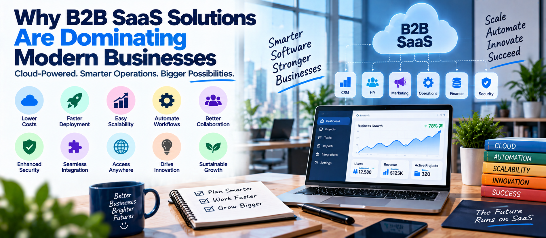 Why B2B SaaS Solutions Are Dominating Modern Businesses