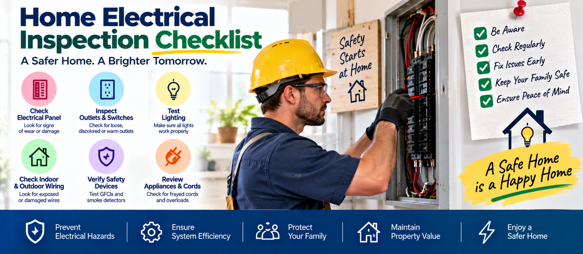 Home Electrical Inspection Checklist