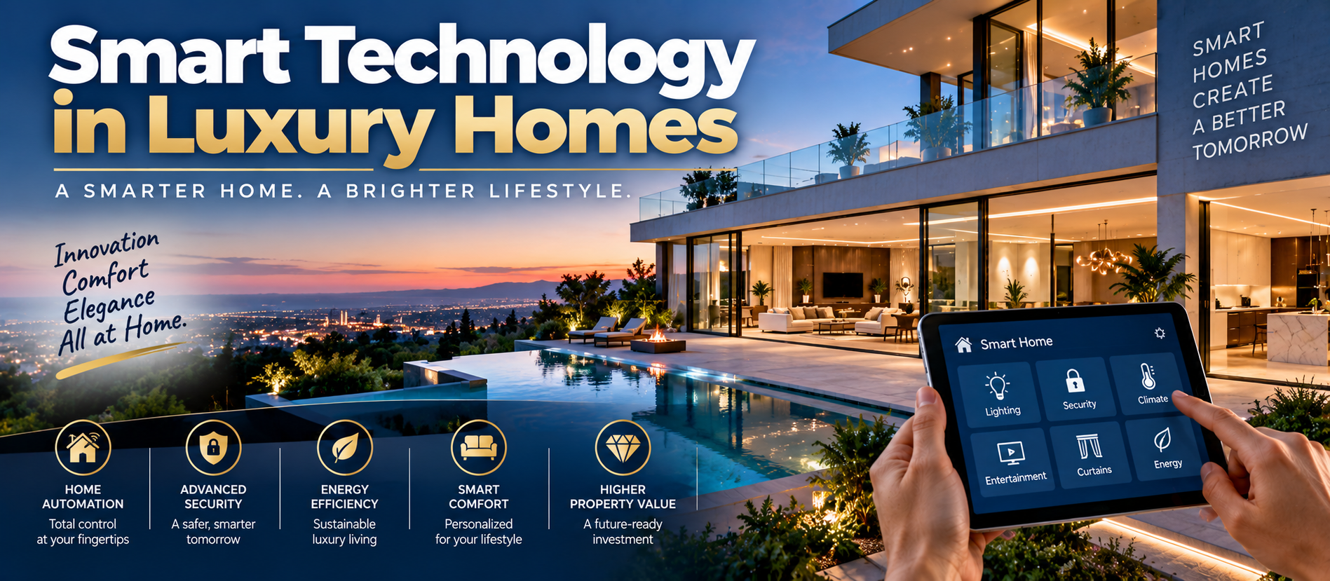 Smart Technology in Luxury Homes: The Future of High-End Living
