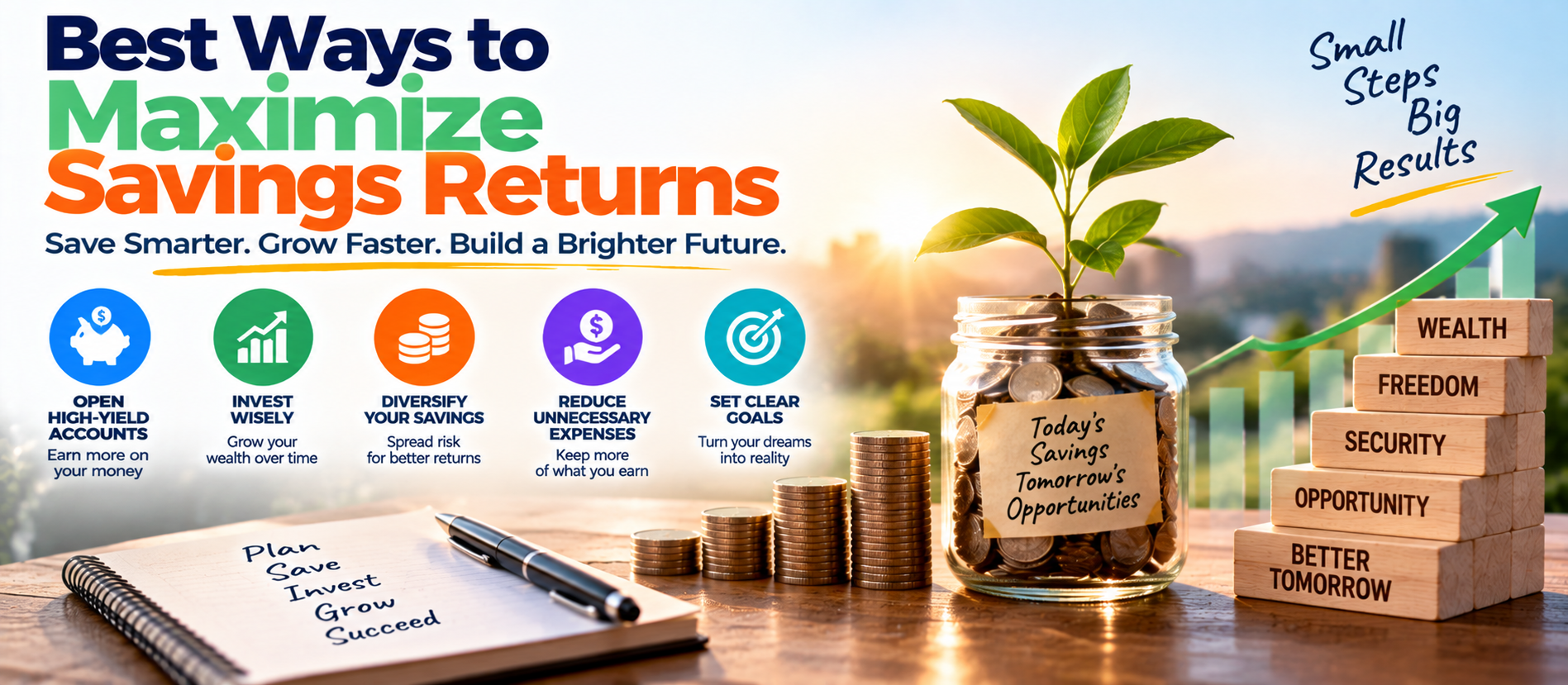 Best Ways to Maximize Savings Returns: Smart Strategies for Growing Your Money