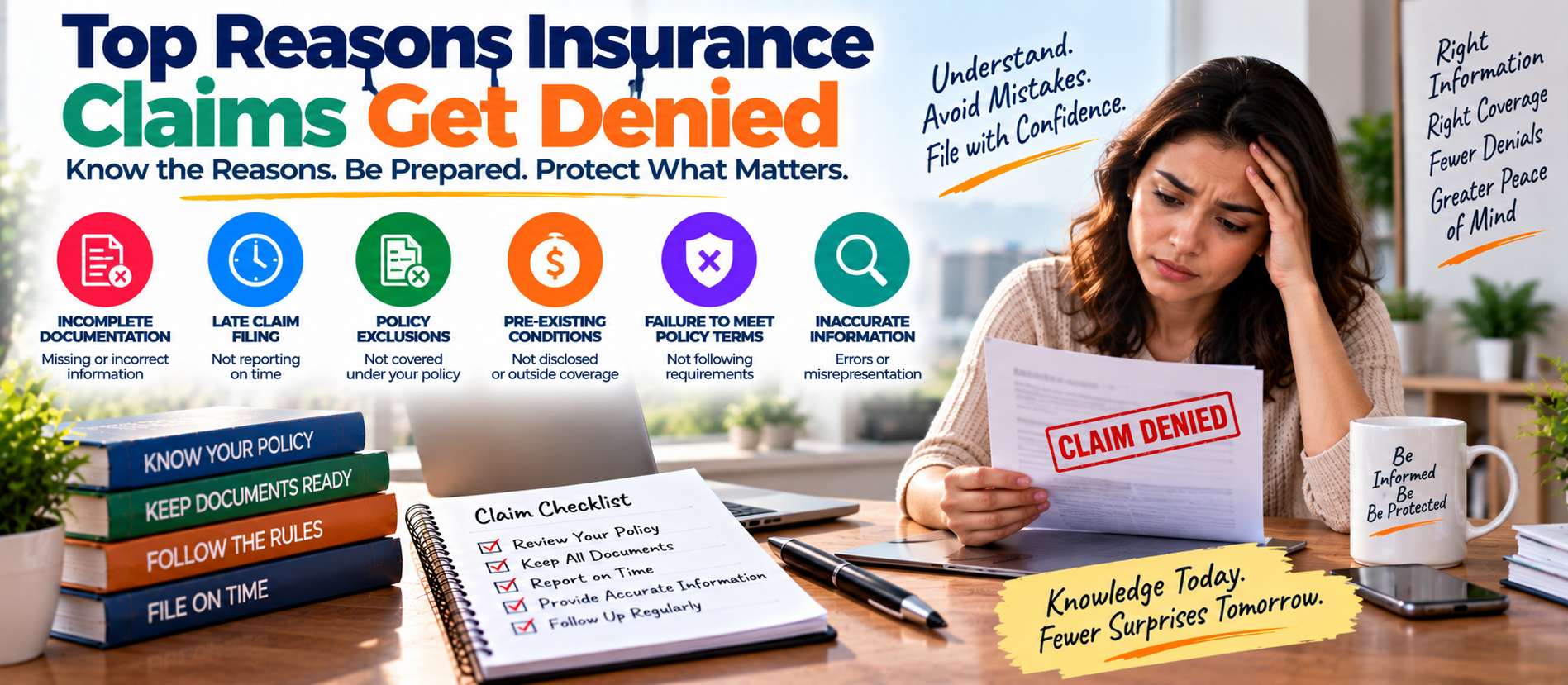 Top Reasons Insurance Claims Get Denied: What Policyholders Should Know