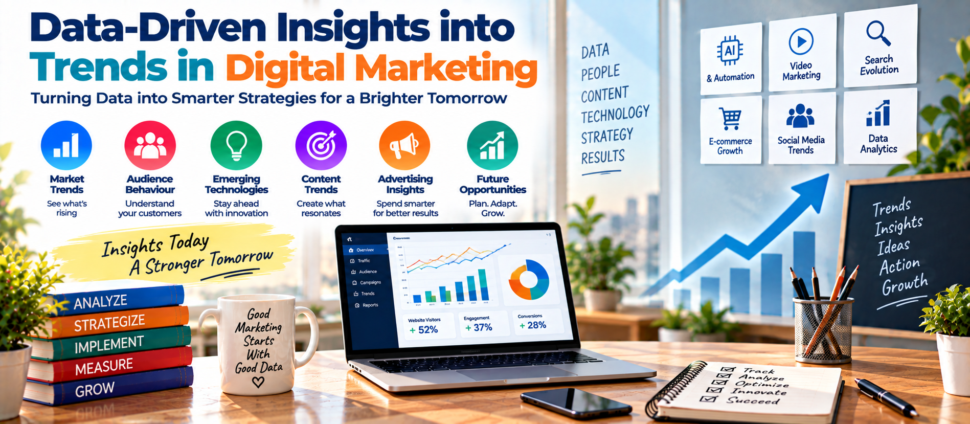Data-Driven Insights into Trends in Digital Marketing