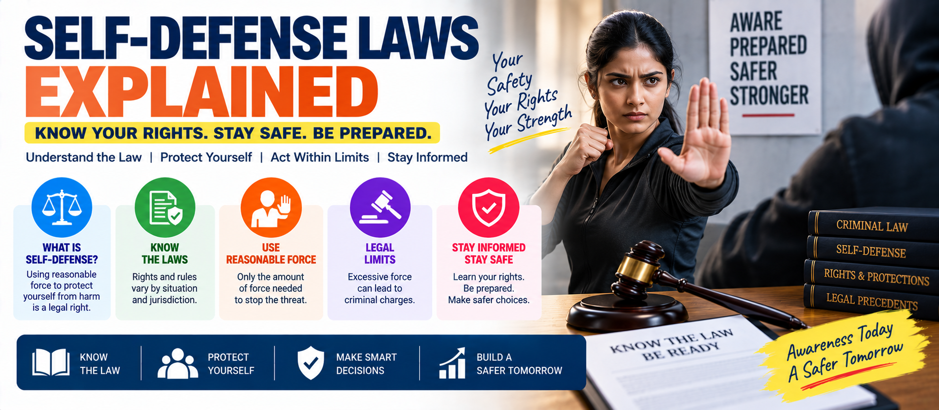 Self-Defense Laws Explained