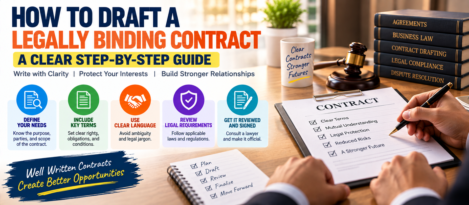How to Draft a Legally Binding Contract