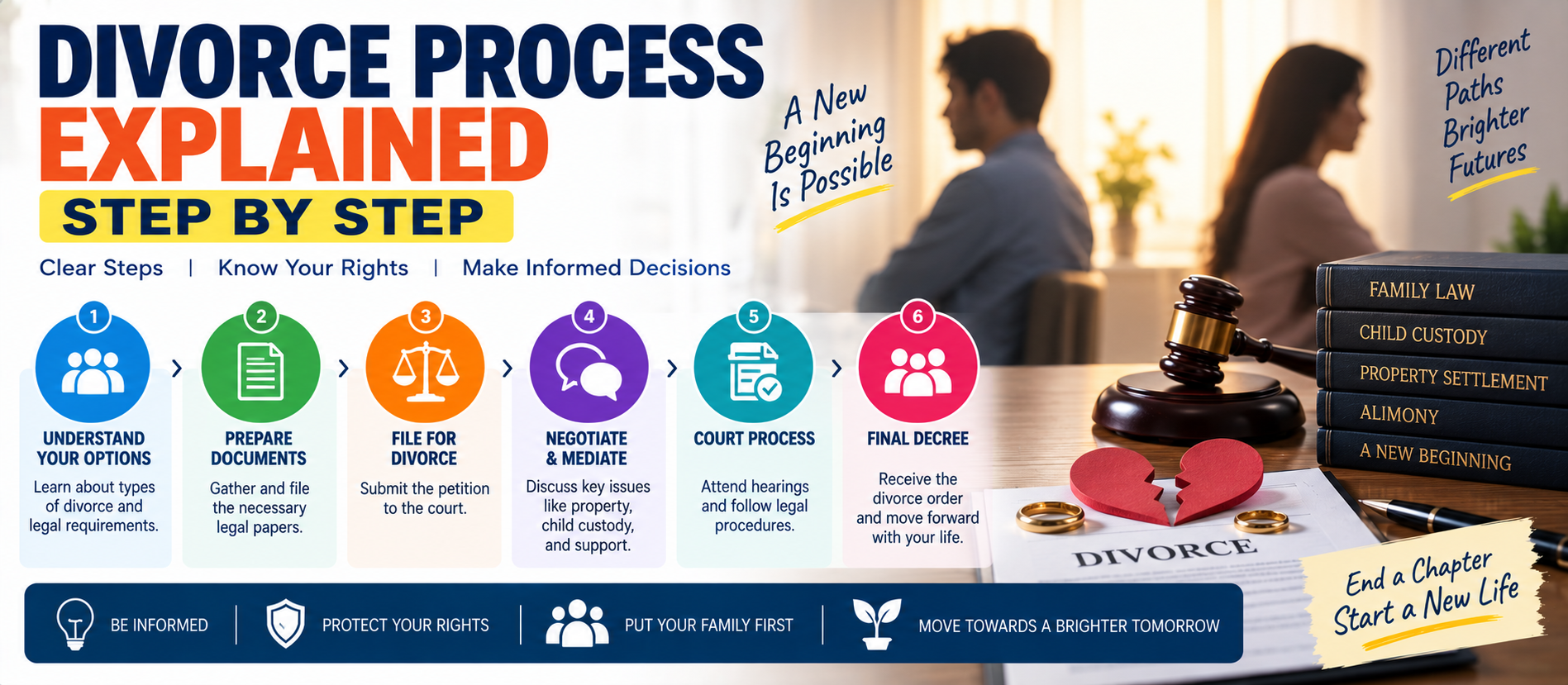 Divorce Process Explained Step by Step