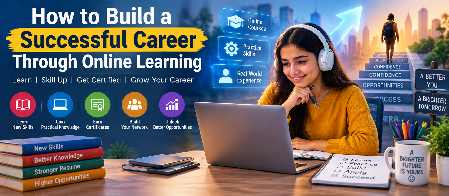 How to Build a Successful Career Through Online Learning