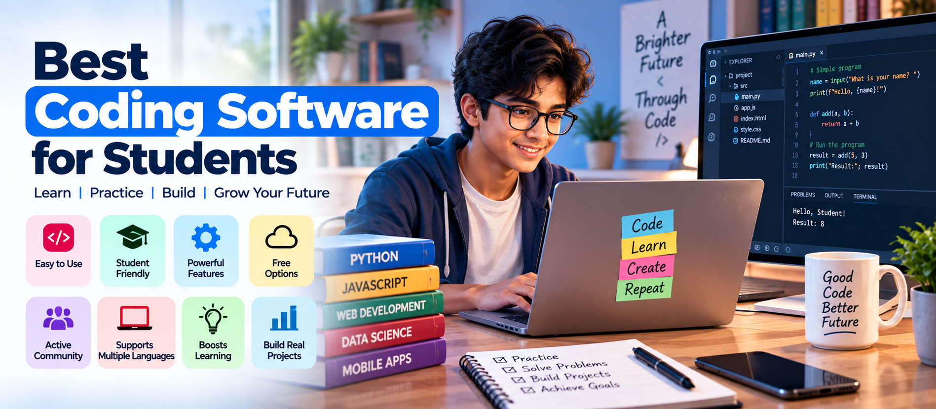 Best Coding Software for Students: A Practical Guide for 2026