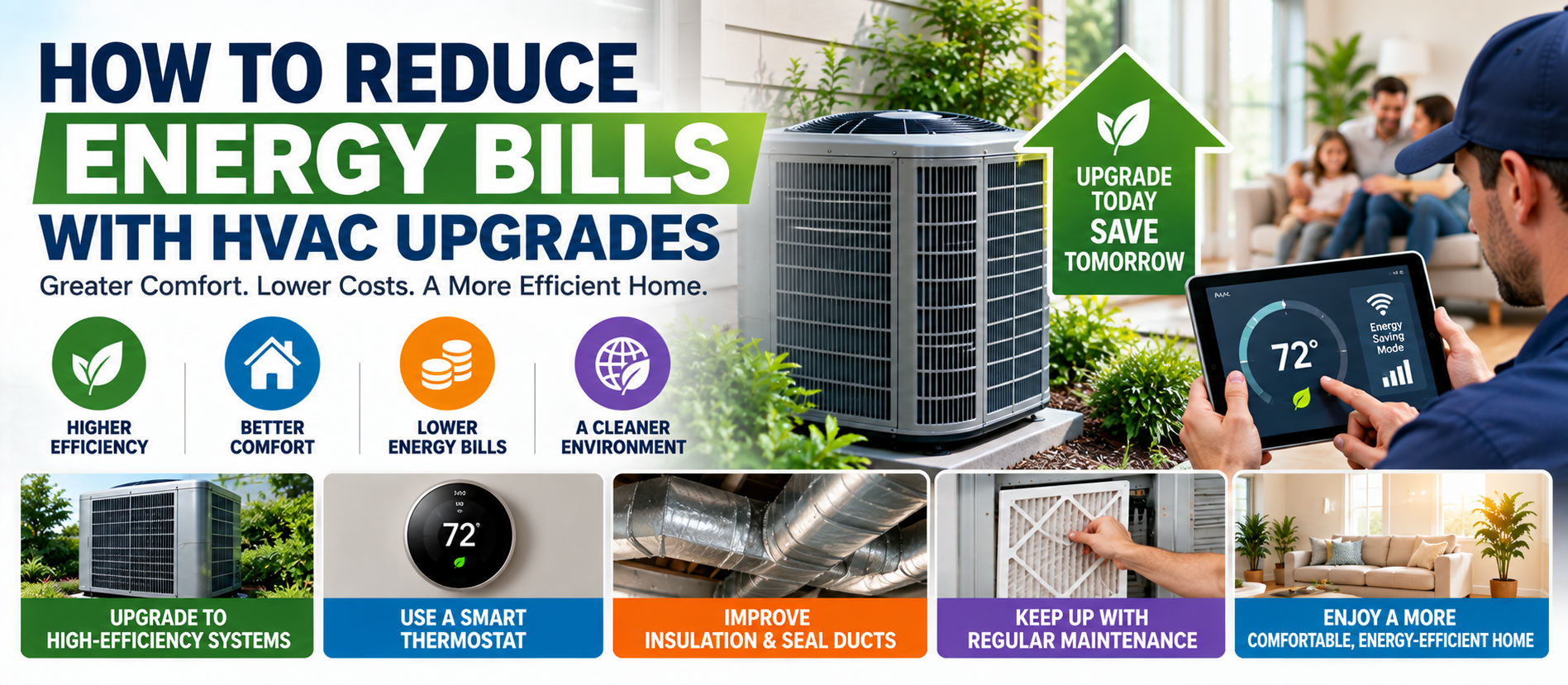 How to Reduce Energy Bills with HVAC Upgrades