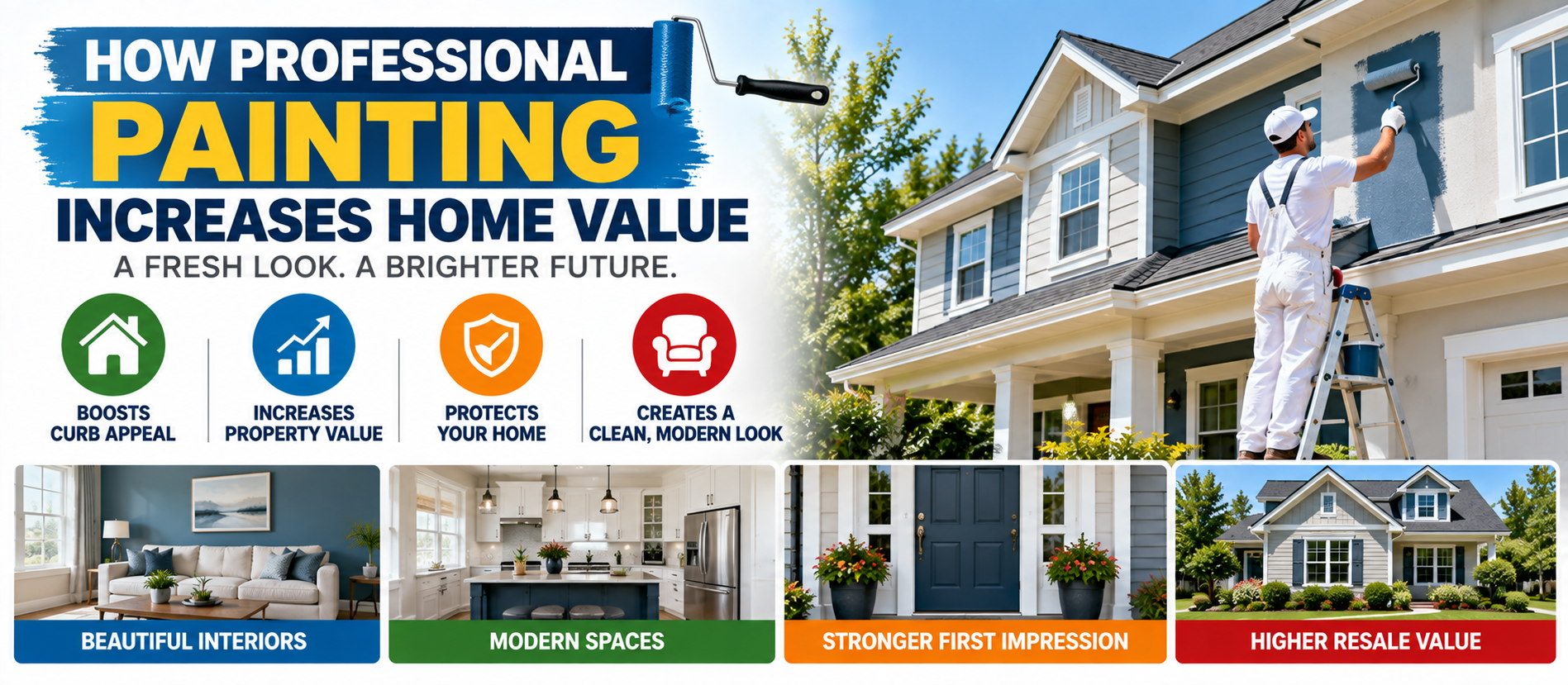 How Professional Painting Increases Home Value