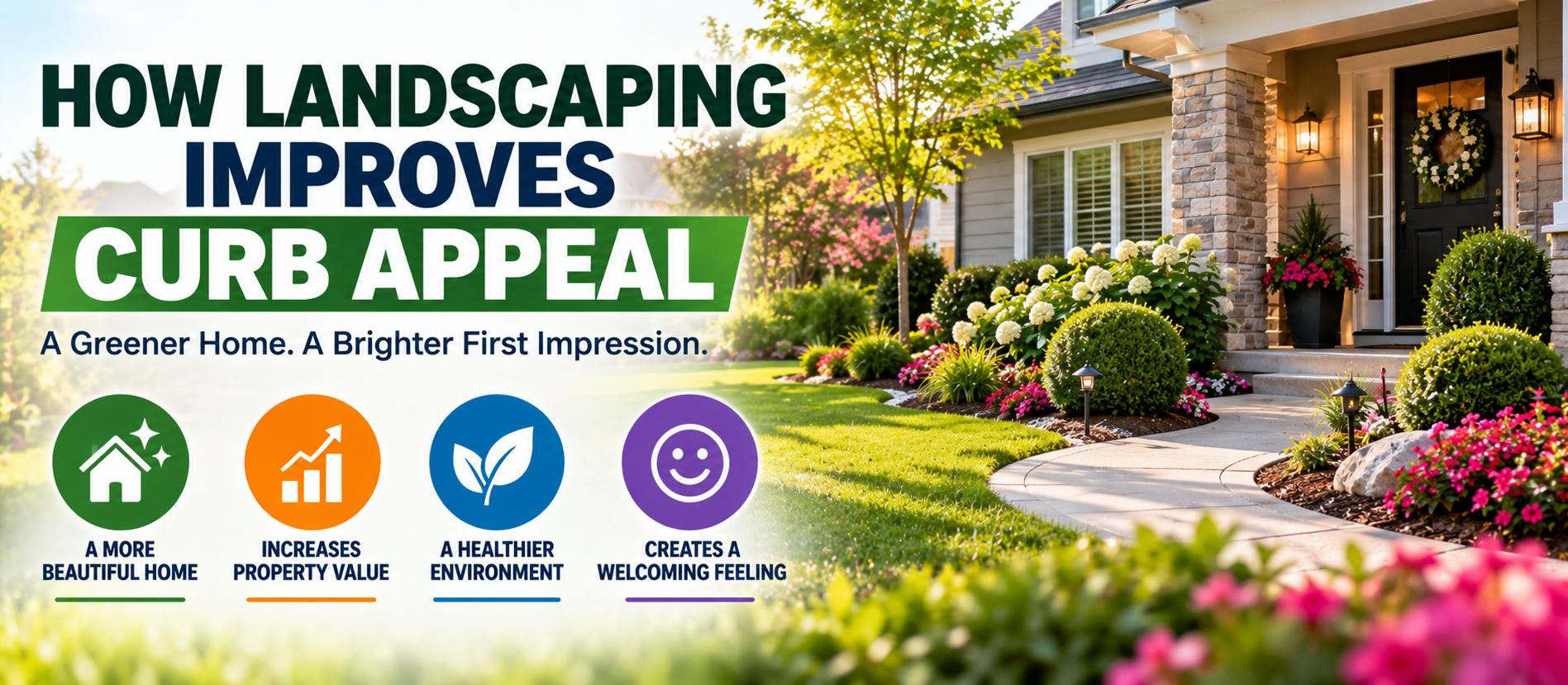 How Landscaping Improves Curb Appeal