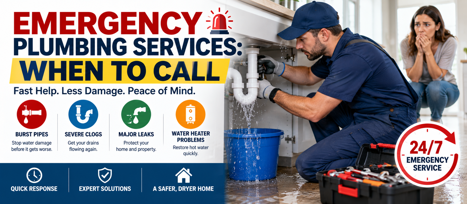 Emergency Plumbing Services: When to Call