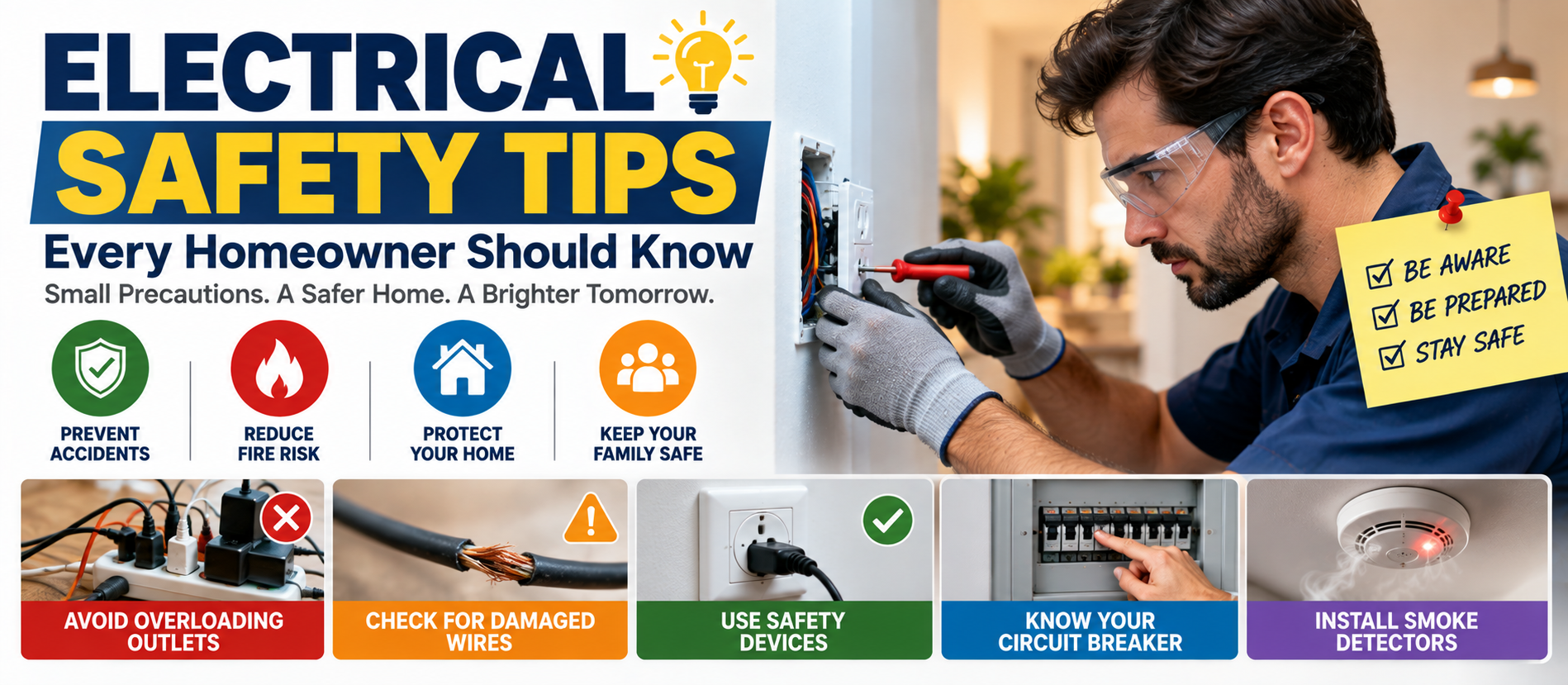 Electrical Safety Tips Every Homeowner Should Know