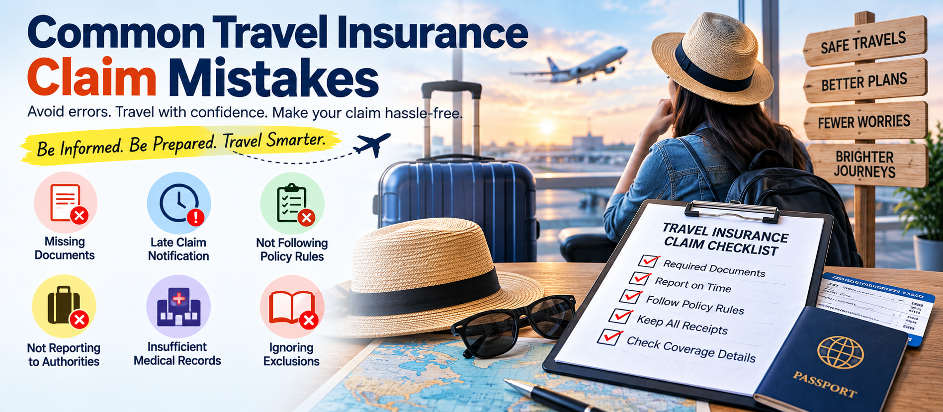Common Travel Insurance Claim Mistakes